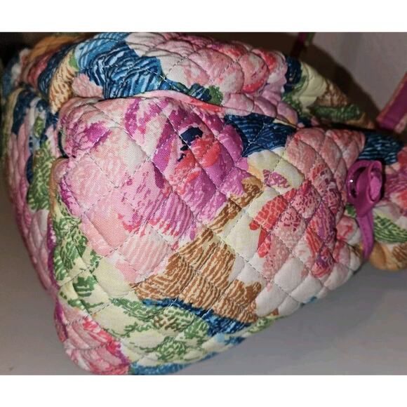 NWOT! Vera Bradley Glenna Superbloom Signature Cotton Tote Handbag 14x14x6 - Picture 7 of 12